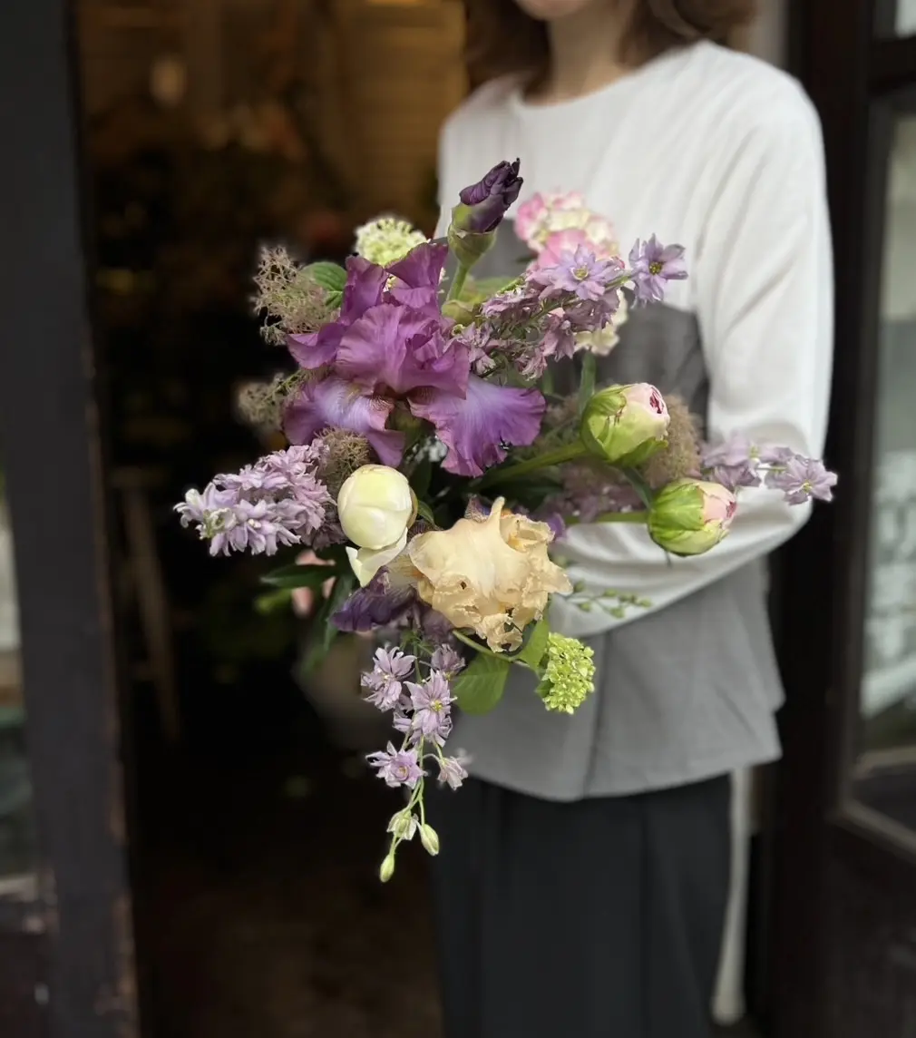 初めて選んだお花でブーケの画像_11