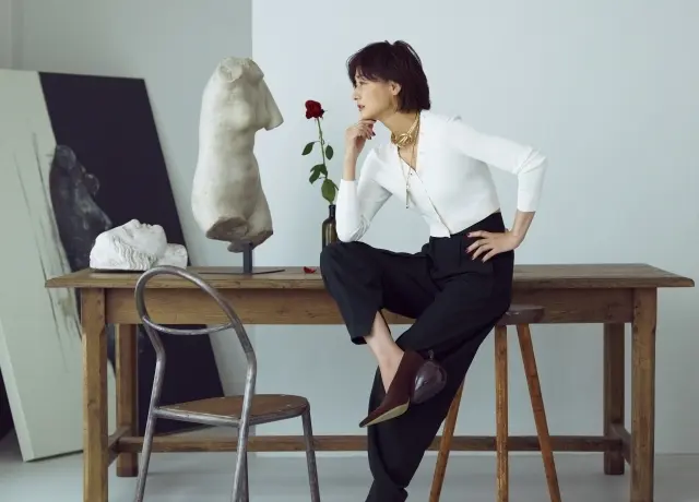 時にはシルエットを大胆に変えて装うことにワクワクしていたい　