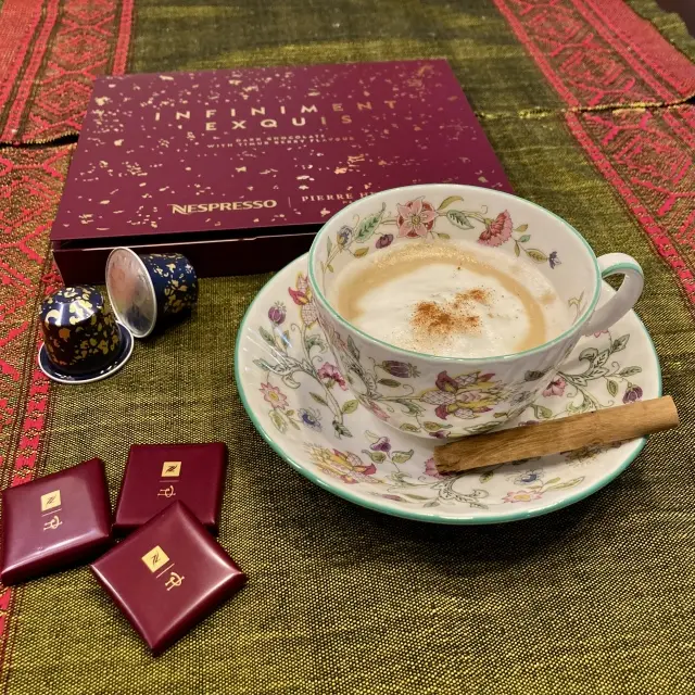 コーヒーとしなもんすてぃっく、チョコ