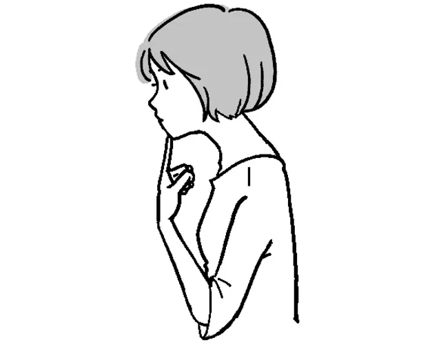 首の突き出しチェック1