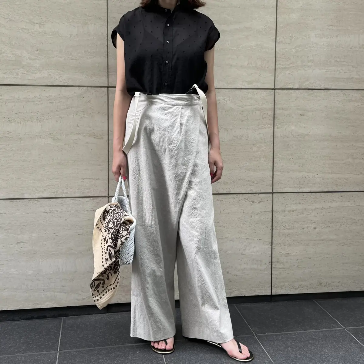 【50代パンツ】小柄さんでもスタイル決まの画像_8