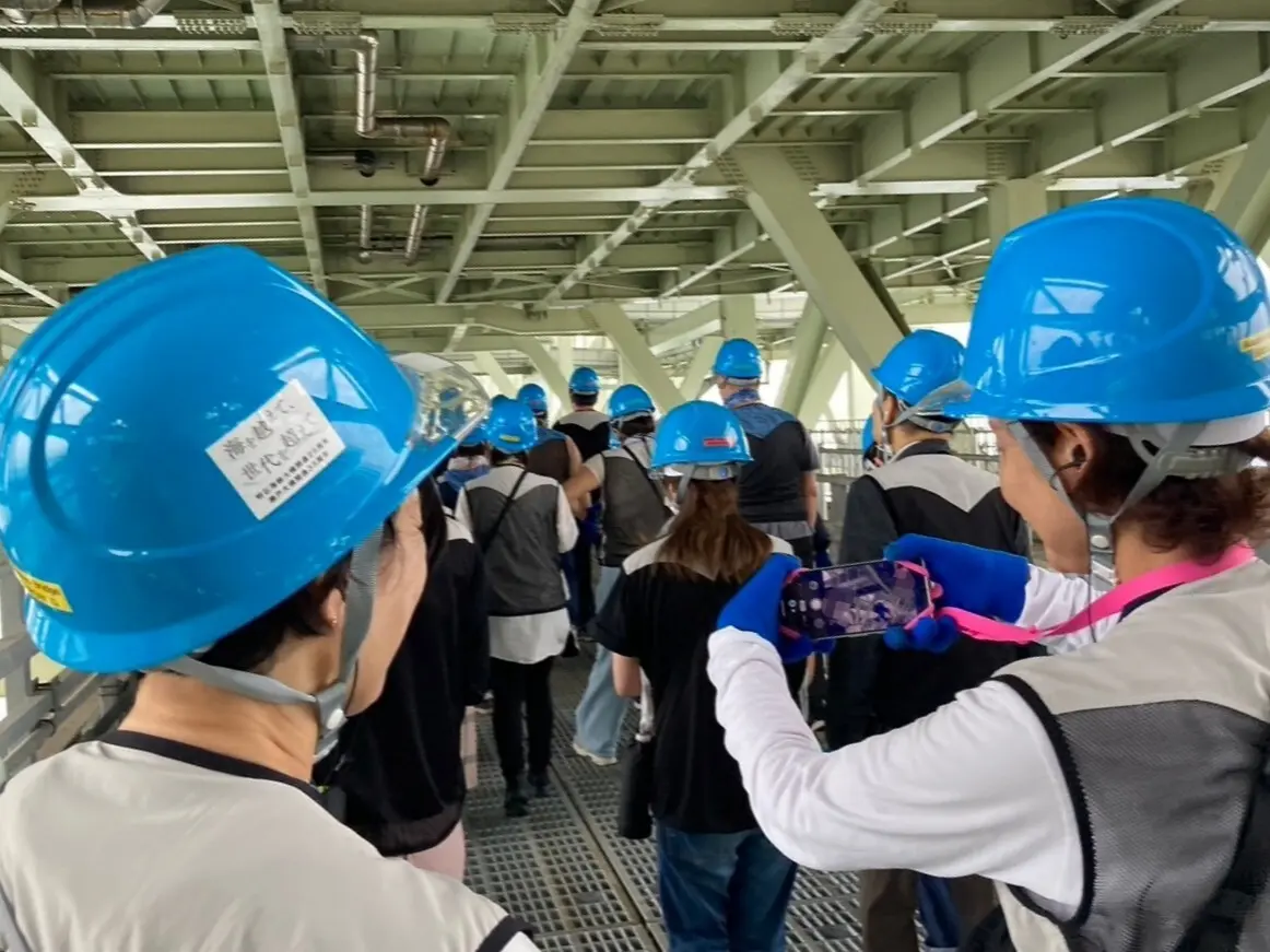 明石海峡大橋の塔頂ツアーへ♪の画像_8