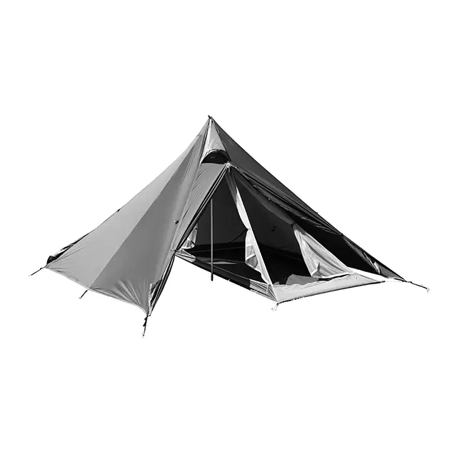 こいしさんプロデュースのテントは、女性も扱いやす いワンポール式