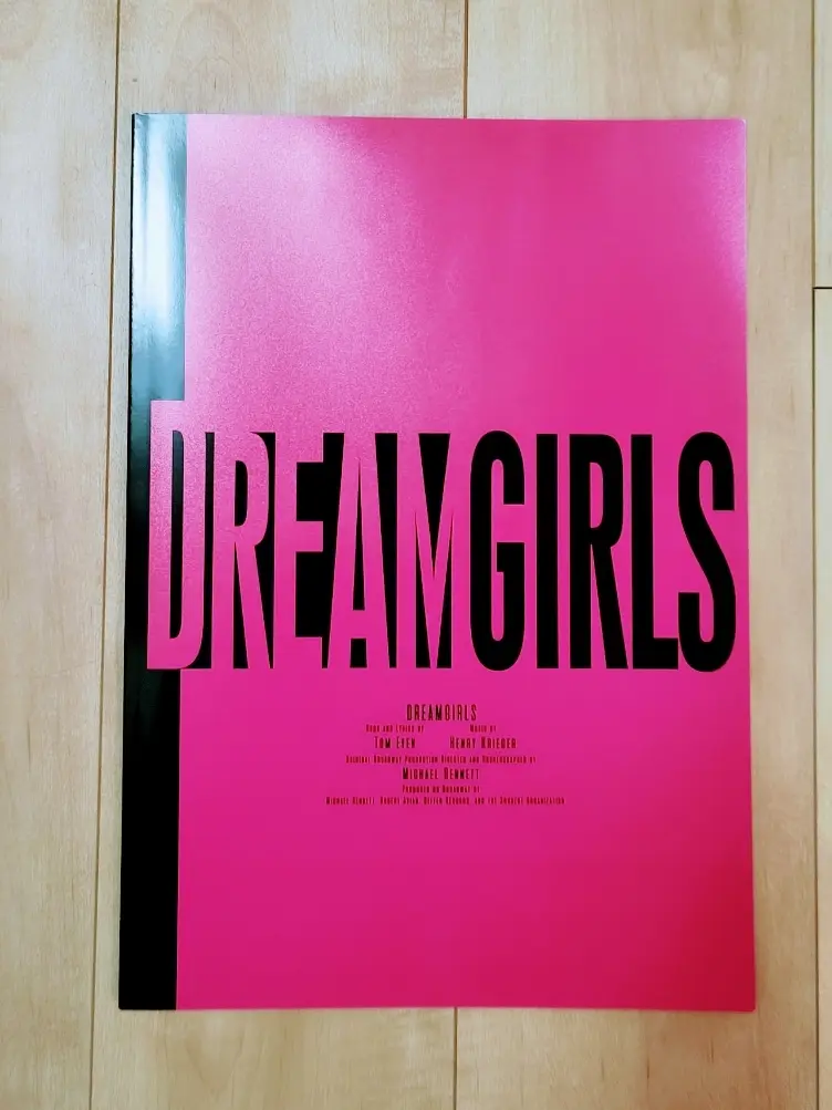 ドリームガールズパンフレット