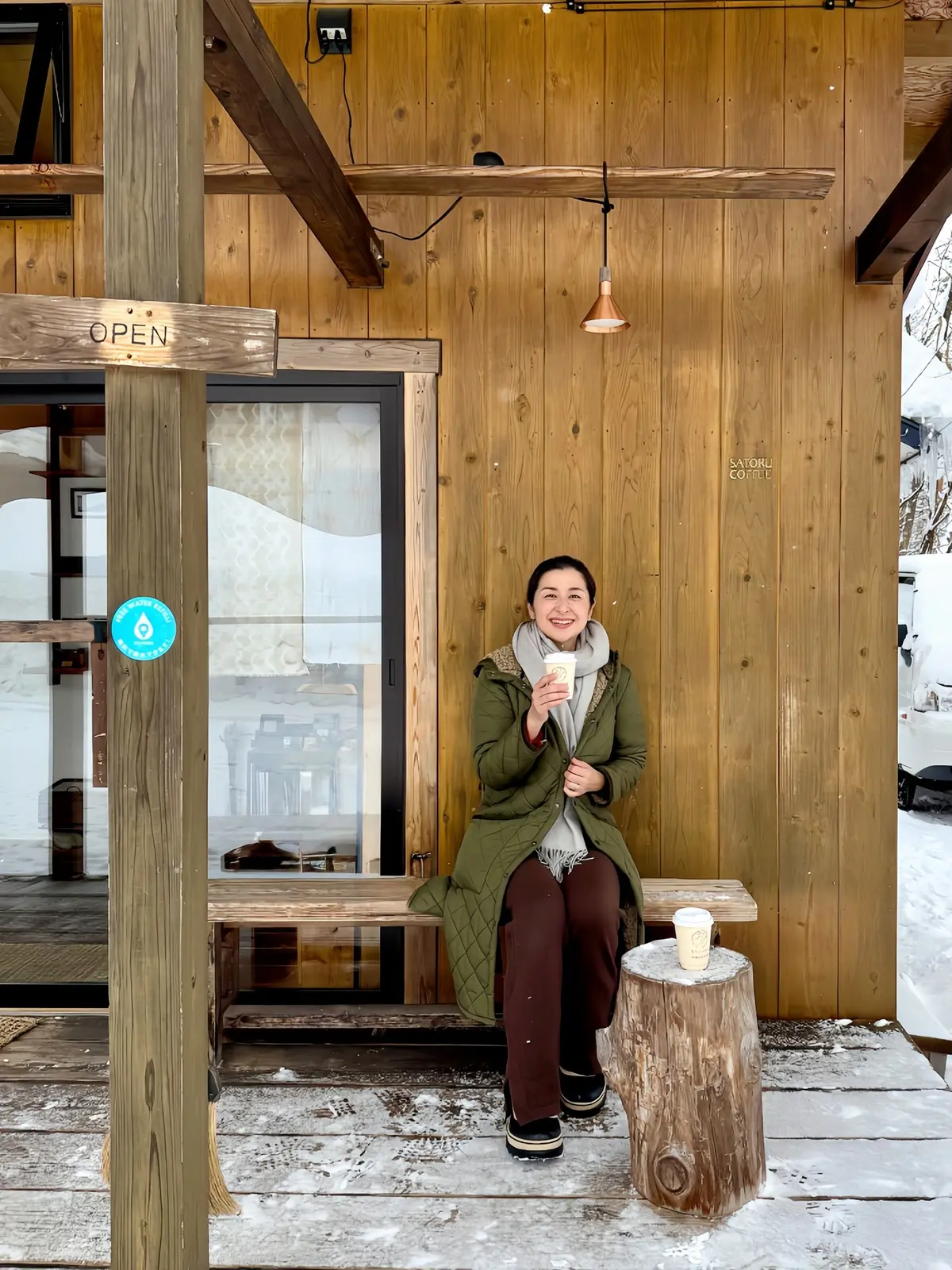 長野県　白馬村　カフェ　サトルコーヒー　Satoru coffee
