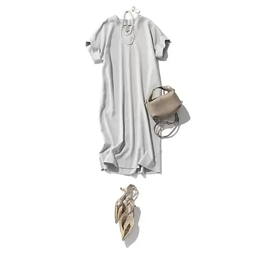 【50代 ワンピース】初夏の大人のワンピの画像_15