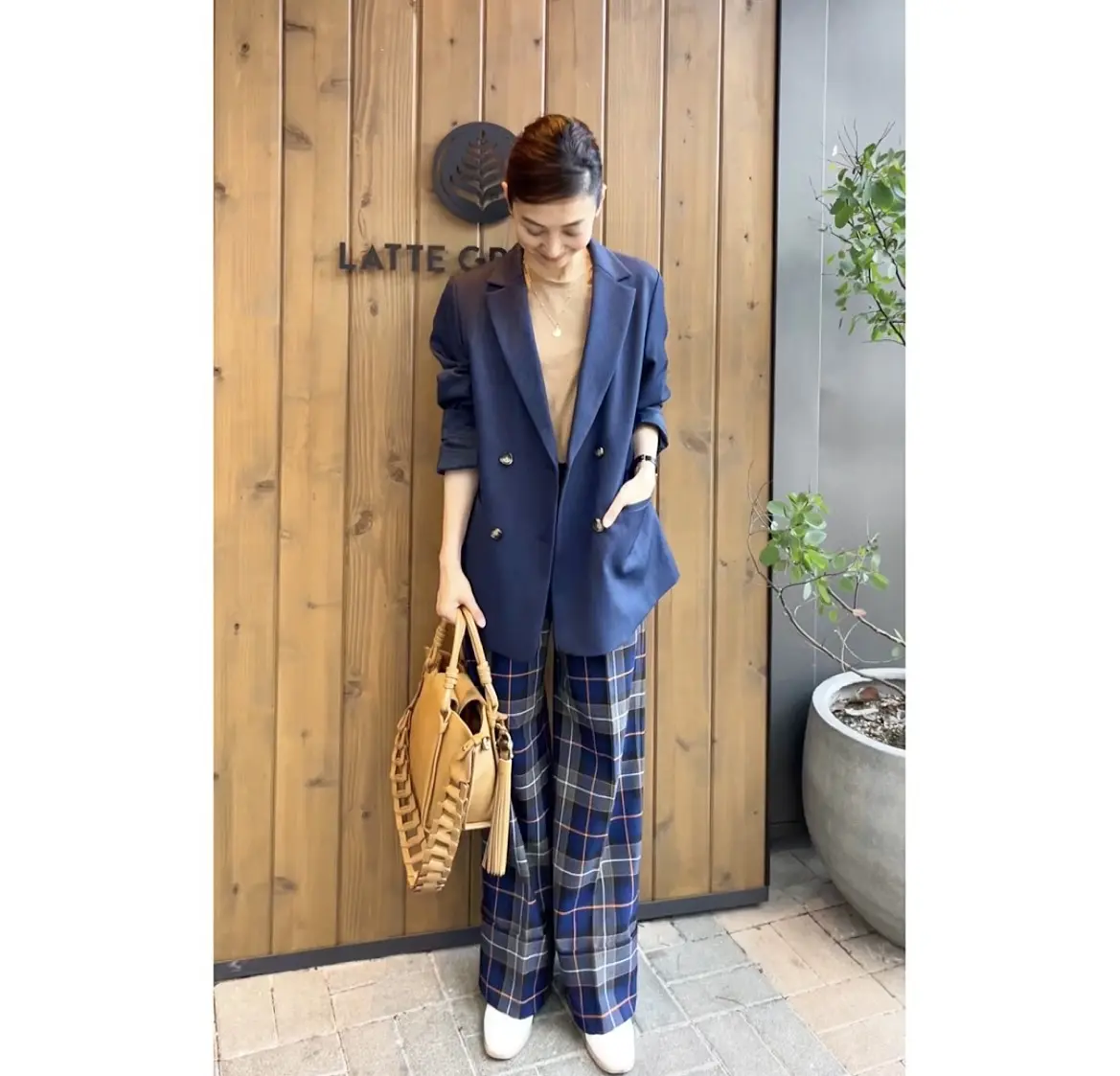 万能紺ブレ★8コーデの画像_7