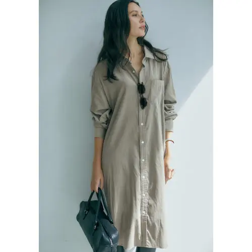 GYMPHLEX コーデュロイワンピース