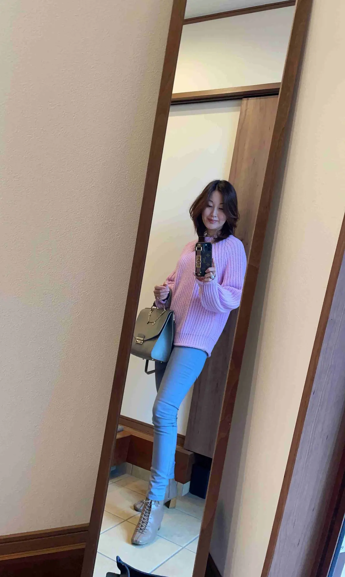 冬のアラフィフ リアル通勤コーデ　気づけの画像_6