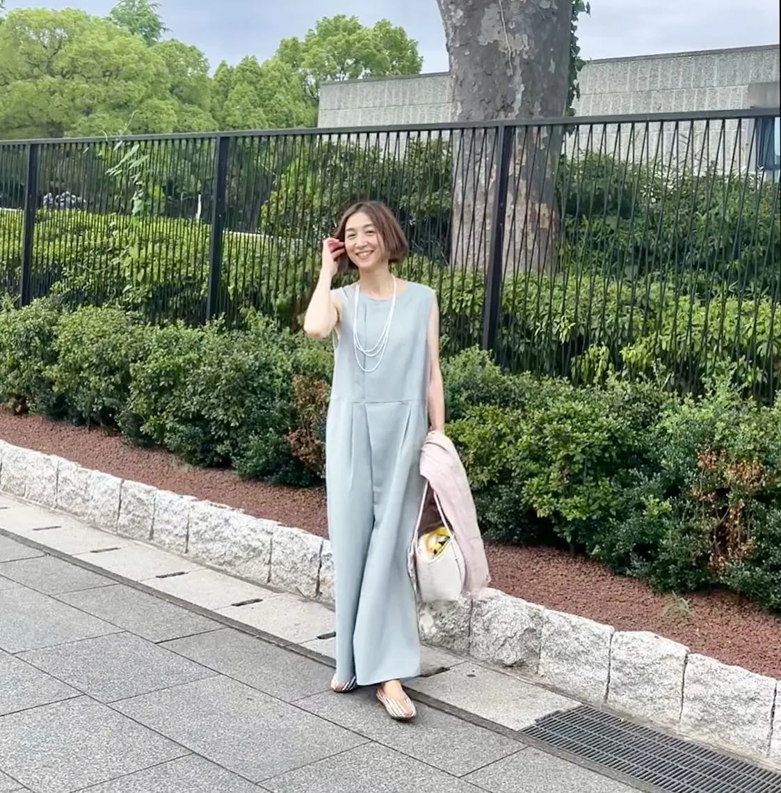 グリーンの初オールインワンで美術館♩の画像_5