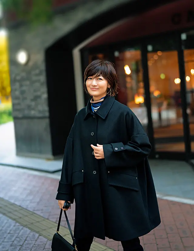 魅力的なコートをはおれば、冬の着こなしは印象がアップ！