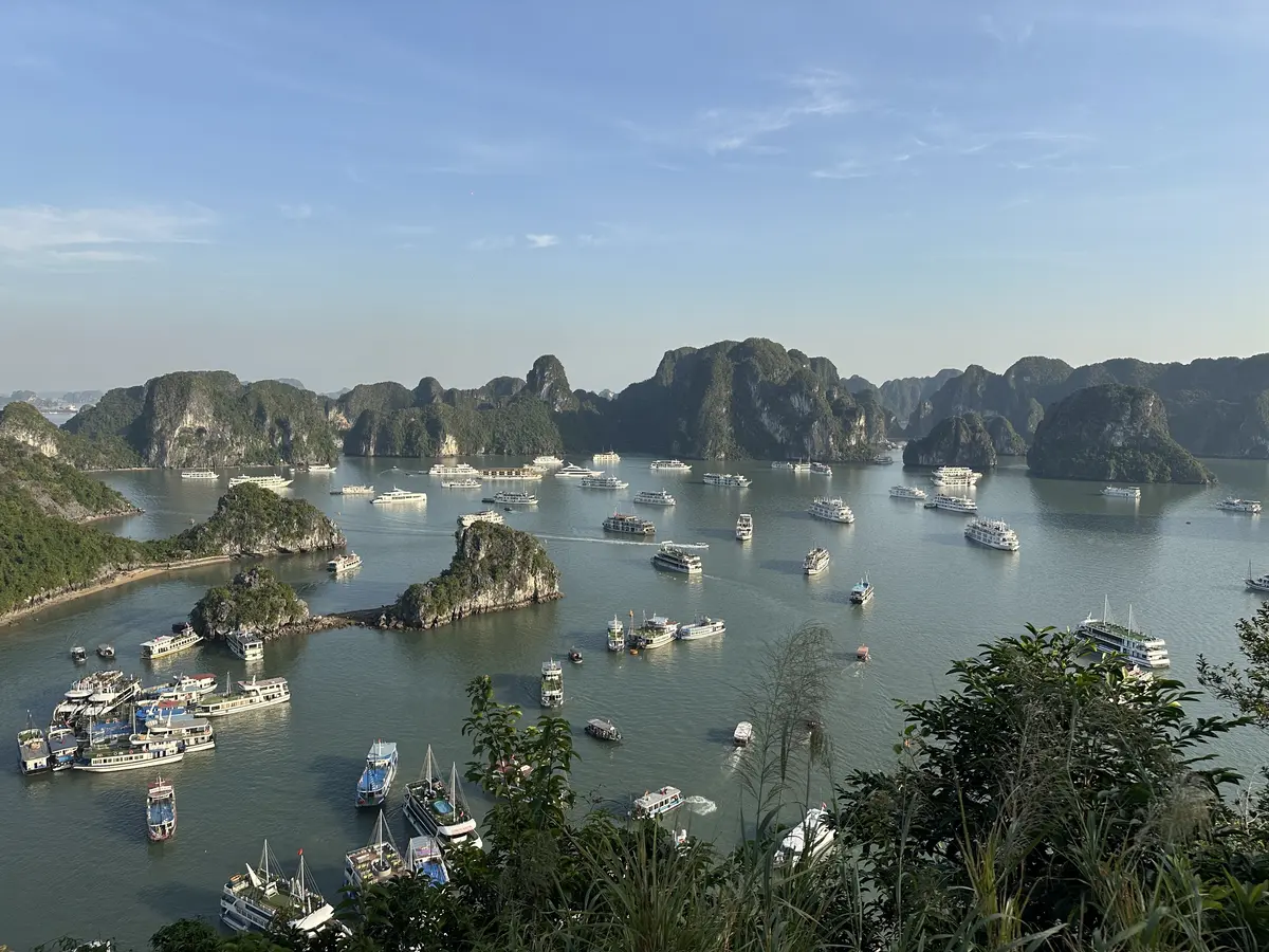 ティートップ島　絶景　ベトナム　ハロン湾