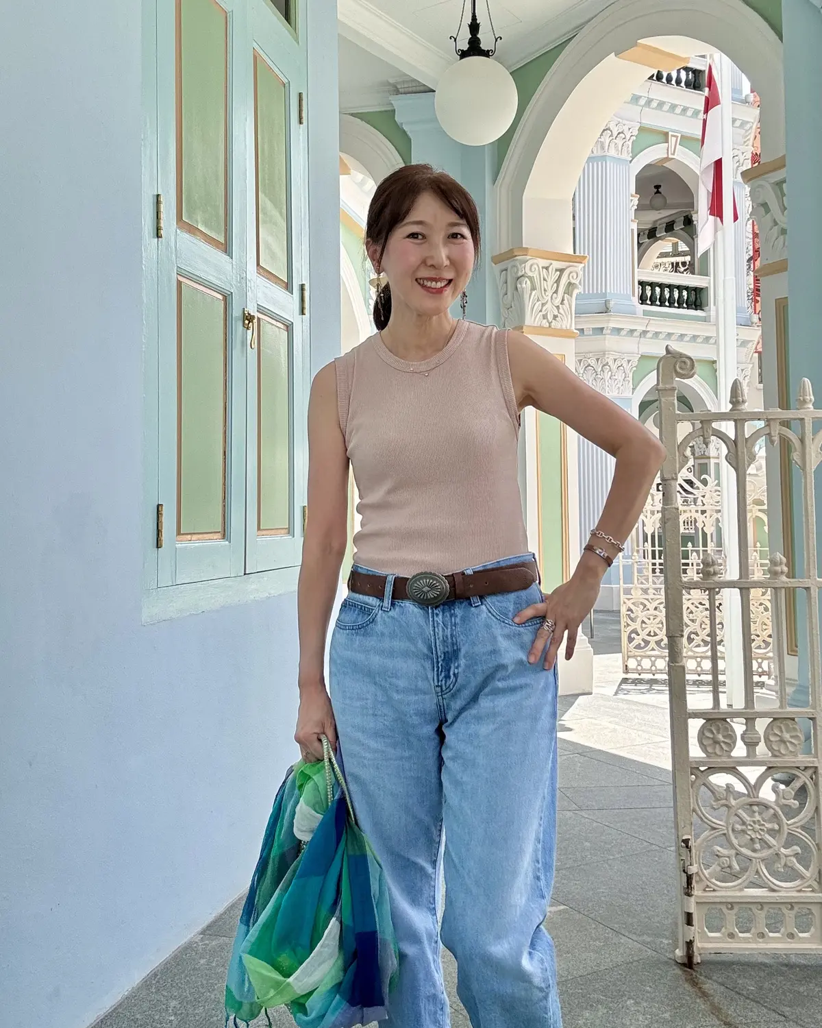 デニムコーデ　UNIQLO