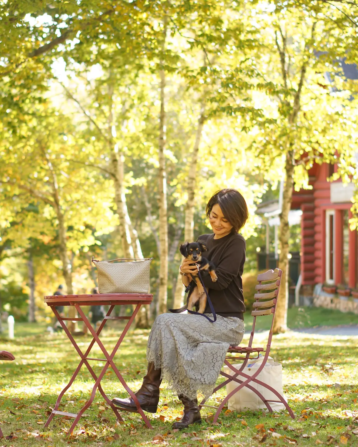 紅葉が始まった蓼科への画像_3