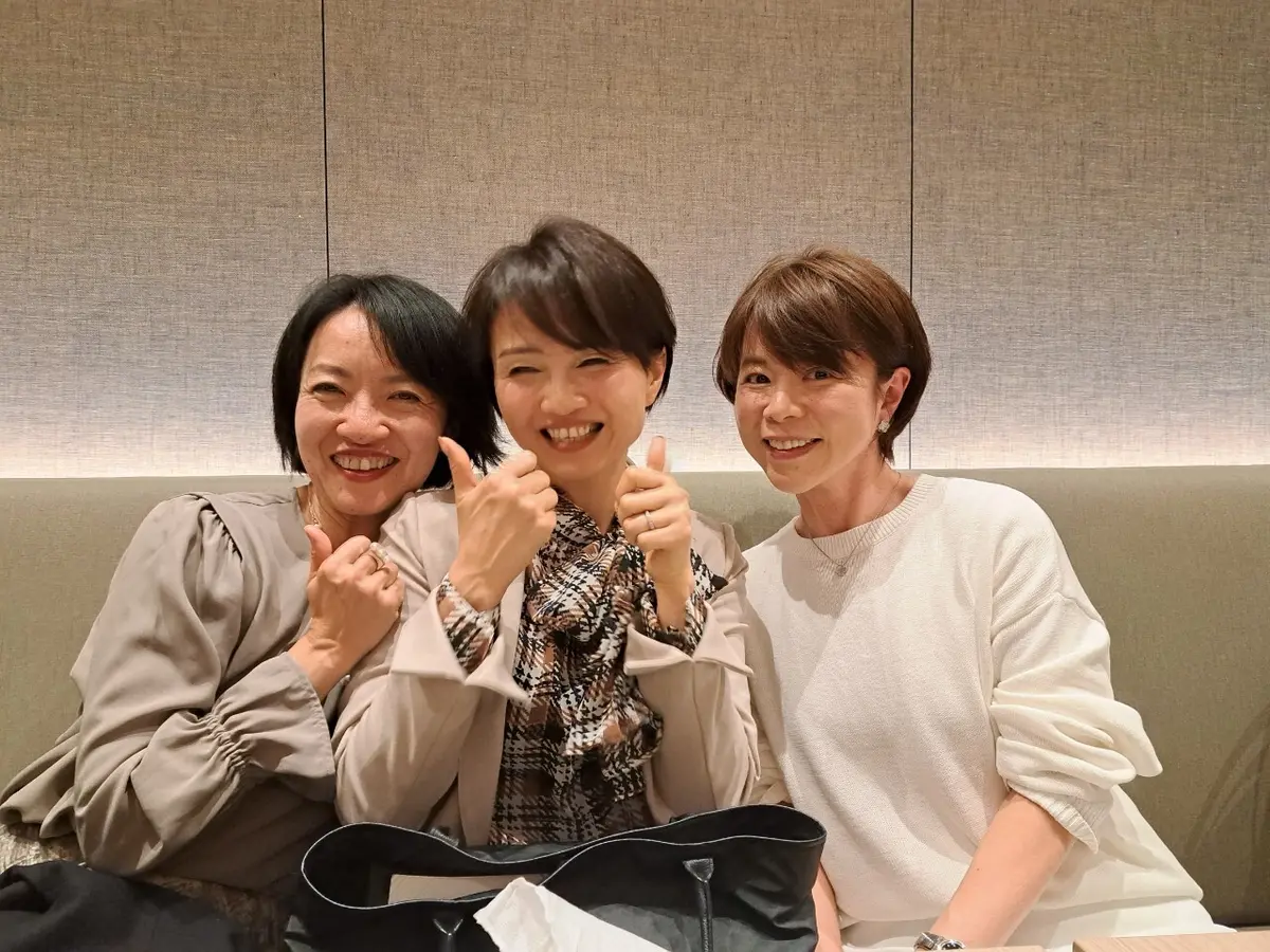 同じ会社で働いていたというゆーちゃんとNONちゃん♡