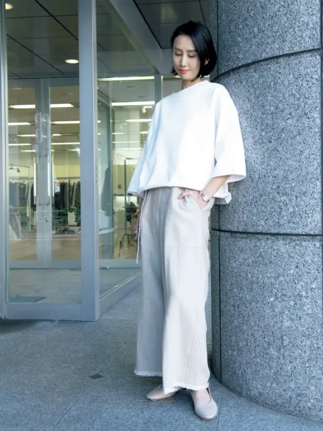 YLÈVE（イレーヴ）プレス　岡本優美子さん／身長165cm