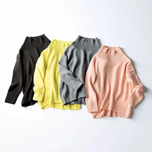 E by eclat ボトルネックニット ￥17,600