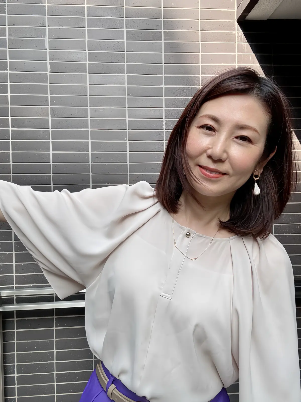 50代細見え♡カラーパンツコーデの画像_4