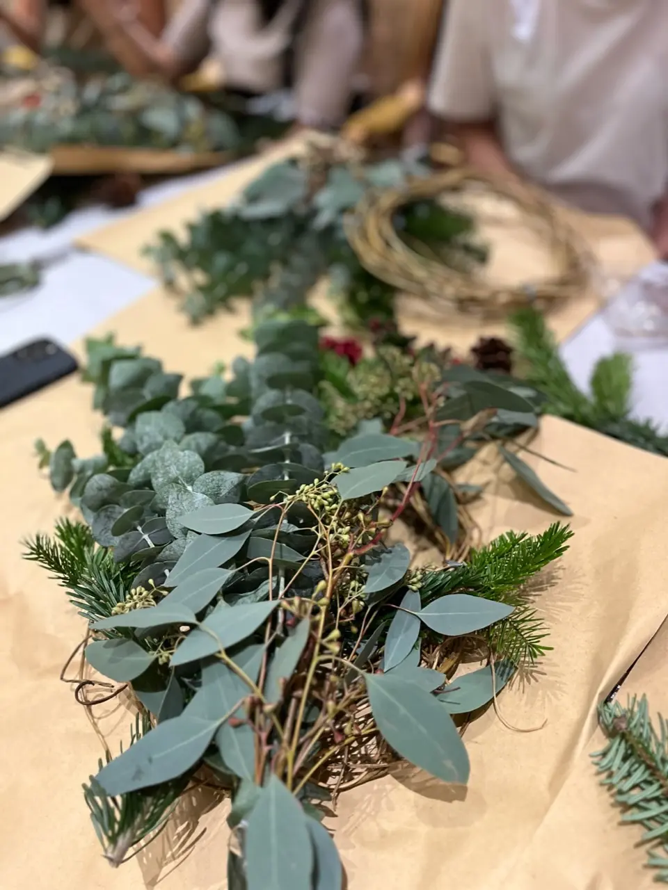 クリスマス花材