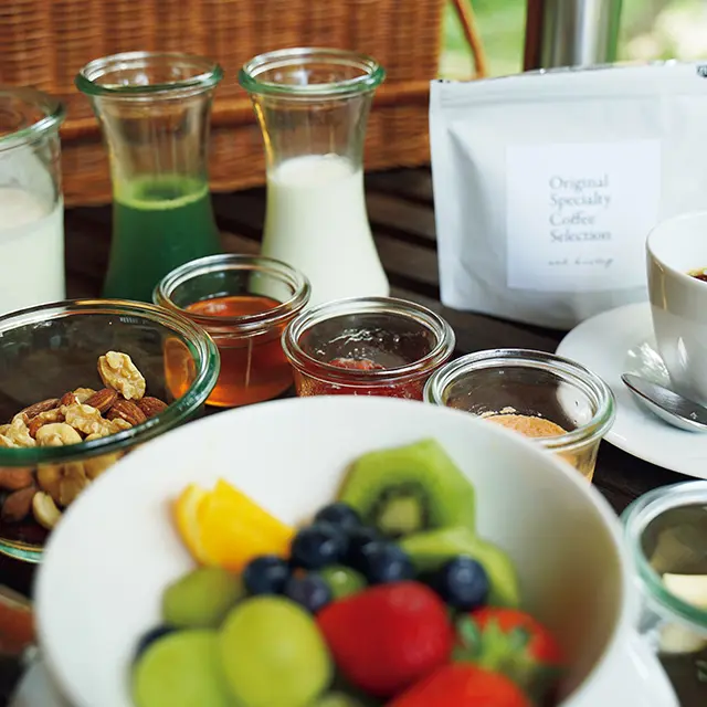 「レストランμ」は、「シードからテーブルまで」がテーマ