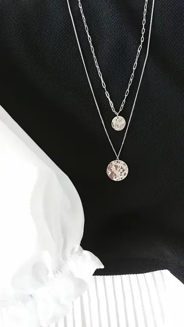 green label relaxing　サークルプレート 3WAY ネックレス