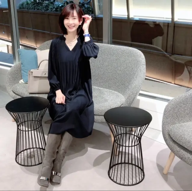 ワンピース　ロングブーツ　セオリーリュクス　セルジオロッシ