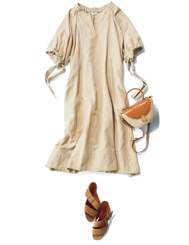 小物と色のトーンをそろえればしゃれ見えが簡単に手に入る