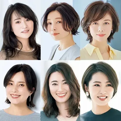 【2024最新版】50代におすすめのヘアスタイル･髪型カタログ