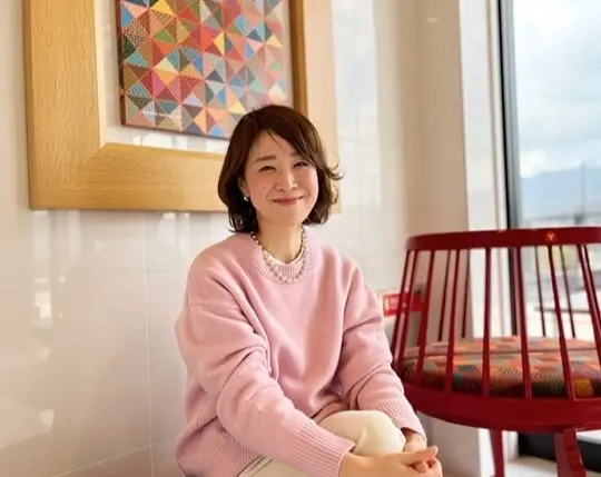 ピンク×ホワイトコーディネート