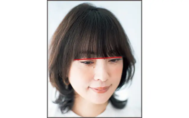 ヘアスタイルのポイント