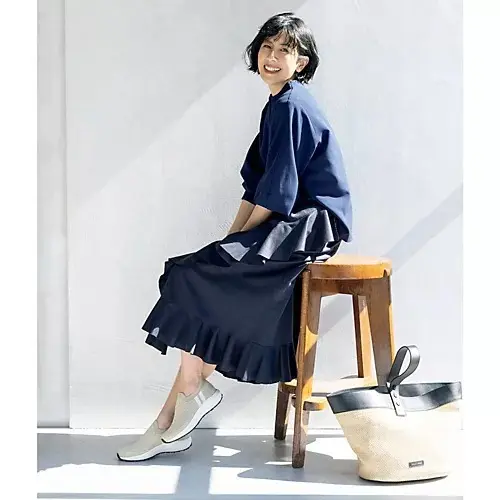 地曳いく子×PATRICK 軽量スリッポンスニーカー ￥18700