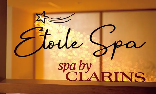 ホテル内のスパは、クラランスとのタイアップ