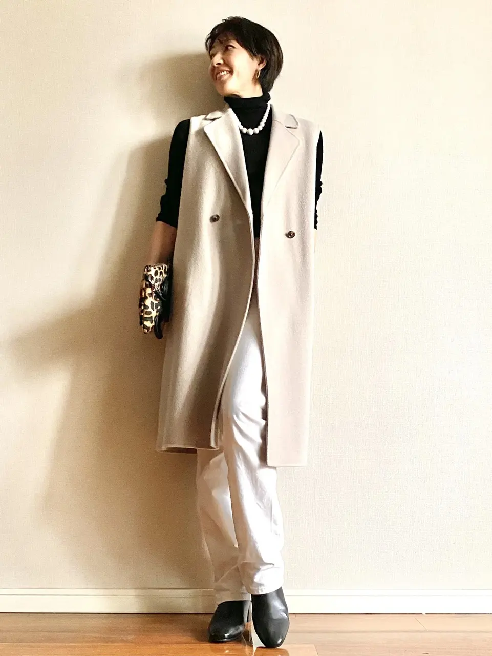 奥田章さん個展コーデ