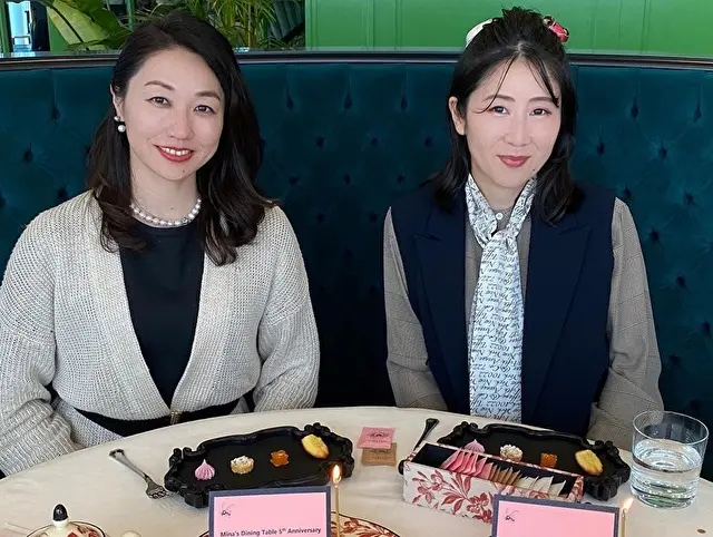 あやさんとは4年ぶりにやっとランチが実現できました！