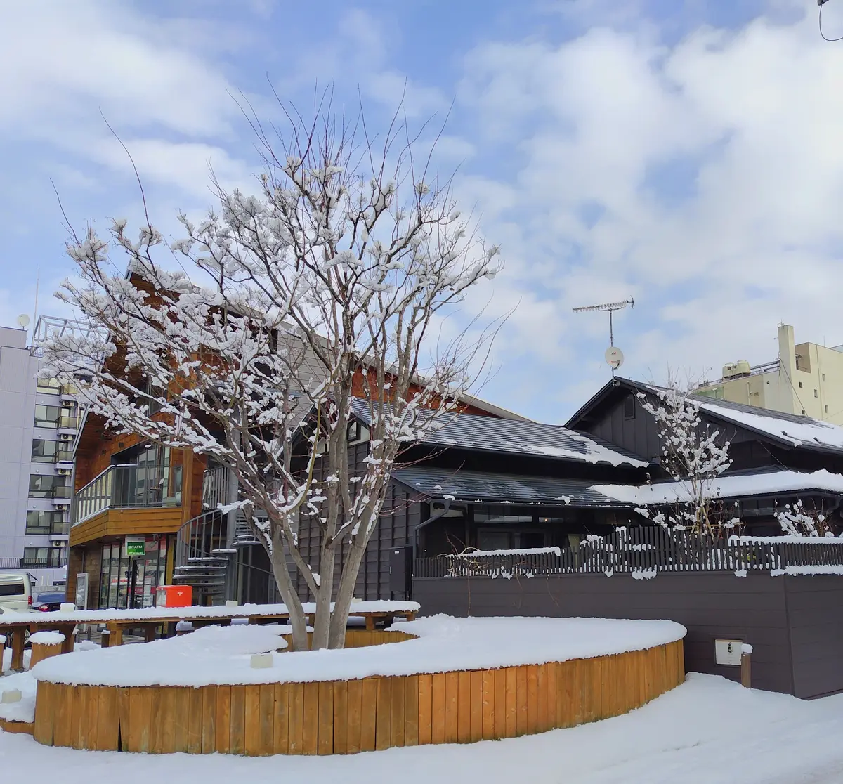 雪化粧　盛岡　ホワイトクリスマス