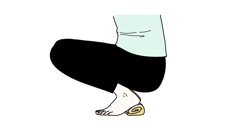 OurAge×Webエクラ  椅子につかまらずに行うドクターズスクワット-4