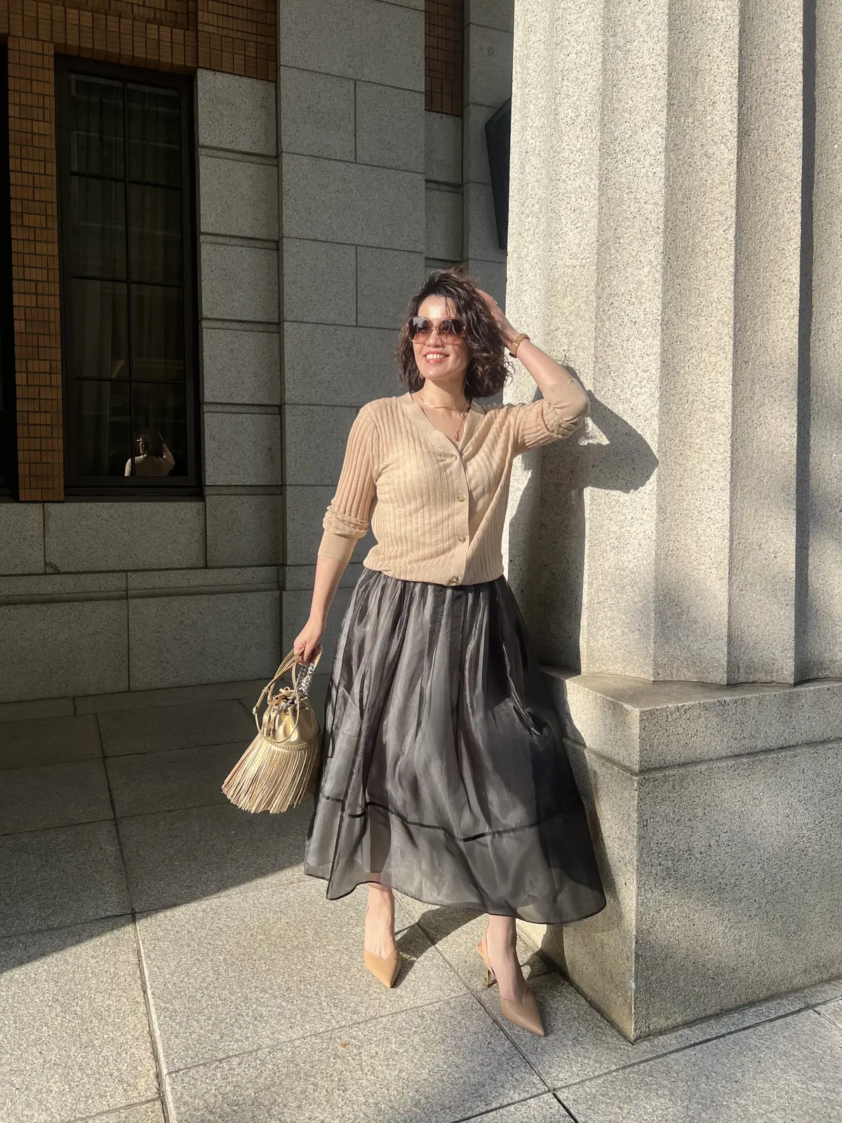 E by éclatのオーガンジー裏配色の画像_3