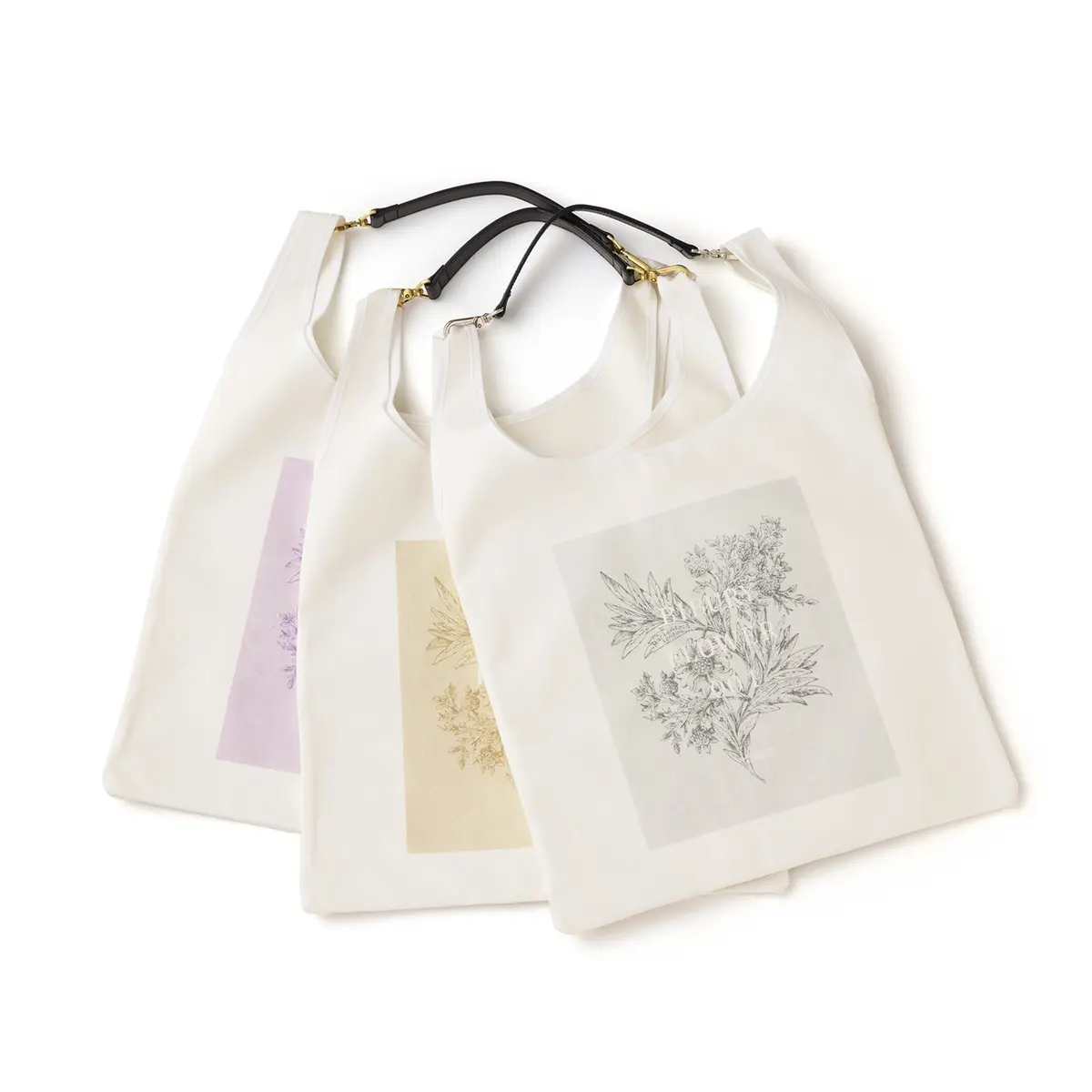 「マッキントッシュ ロンドン」バイブリーフラワー ナチュラルテイストのバッグ