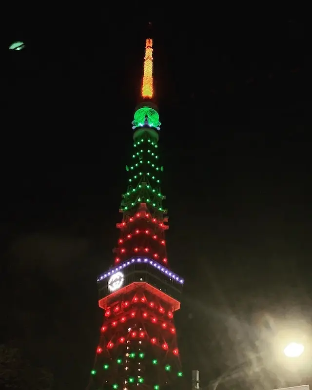 東京タワー　イルミネーション　GUCCI グッチ