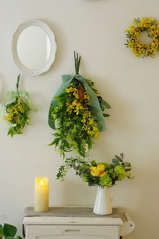 アーティフィシャルフラワーミモザ