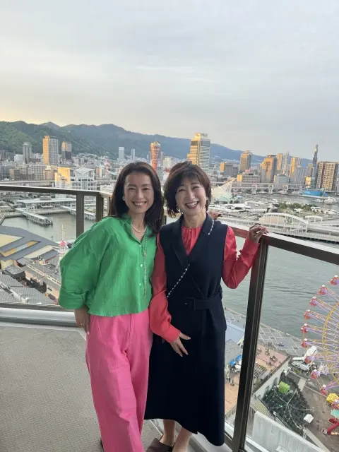 外国人コーデで神戸ウィークエンド花火を堪の画像_1