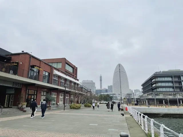 マリンウォーク横浜と、ハンマーヘッド