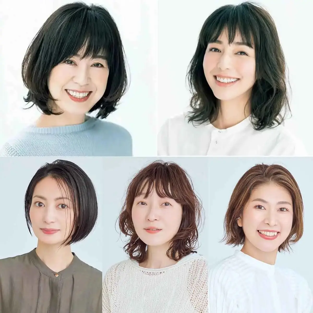 【40代・50代におすすめの髪型カタログ】おばさんぽくならない！冬に似合うショート・ボブ・ミディアム・ロング別ヘアスタイル
