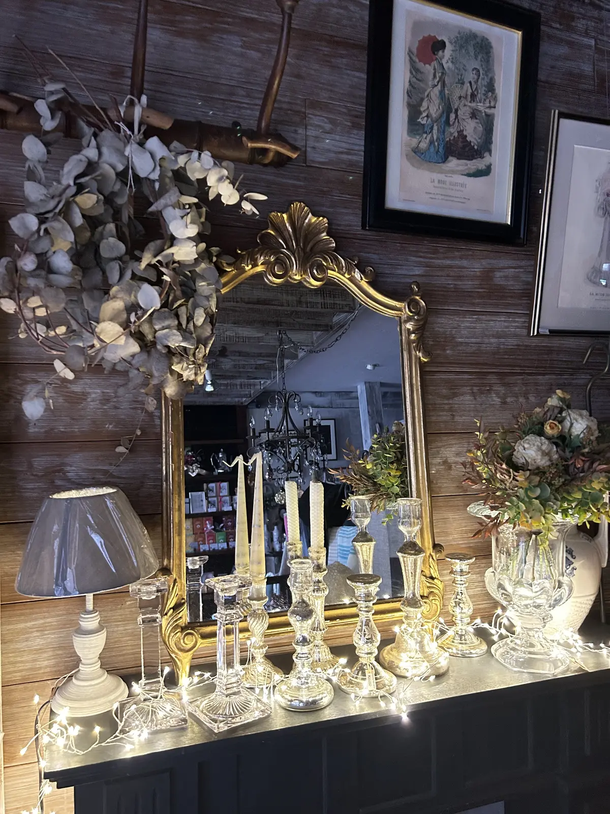 東京　アンティークショップ　キャンドルスタンド　マムール目黒　フランス雑貨