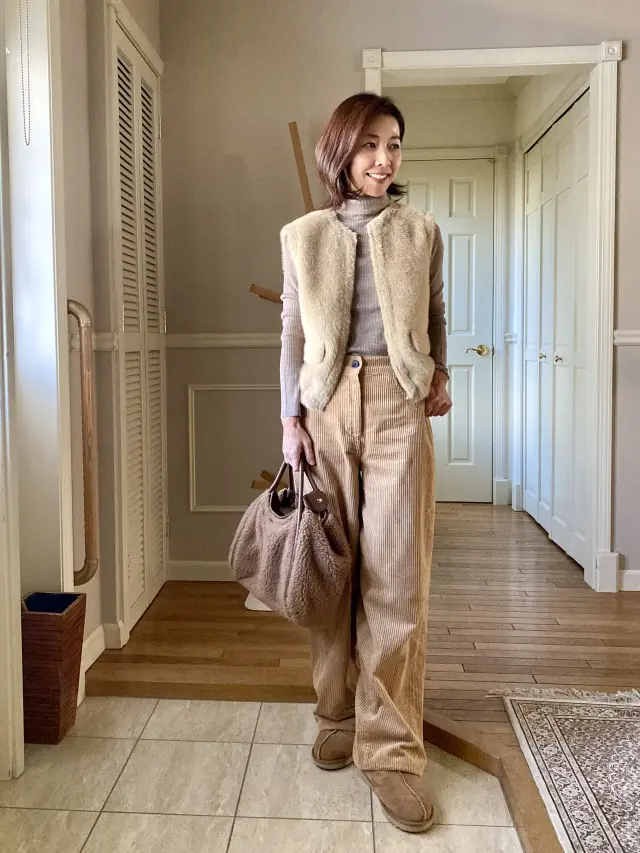 冬の暖かZARAコーデの画像_3