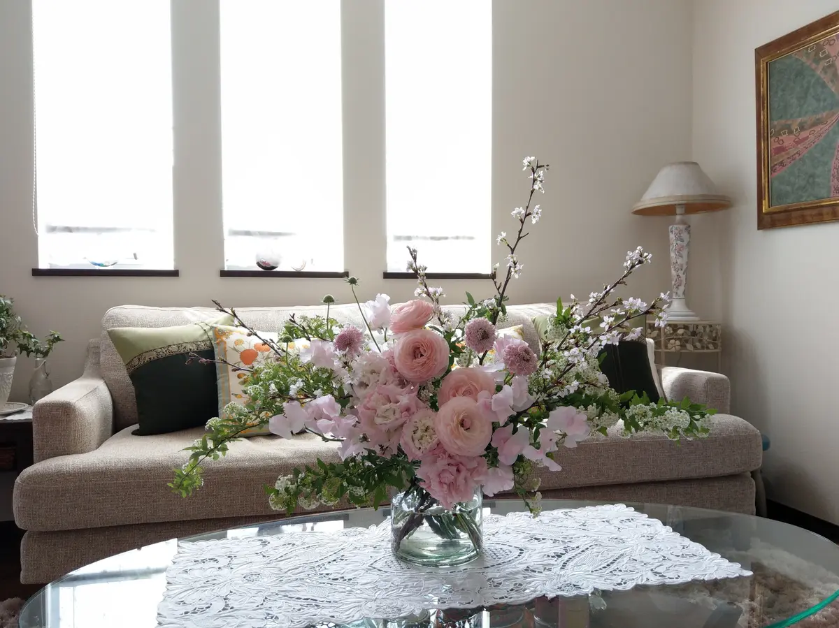 我が家のリビングルームも春爛漫です♪の画像_4