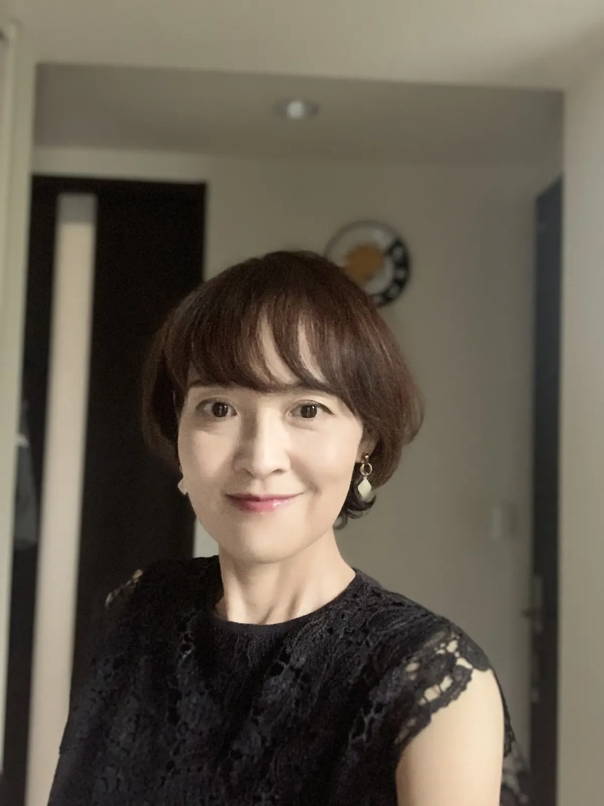 ショートヘア正面