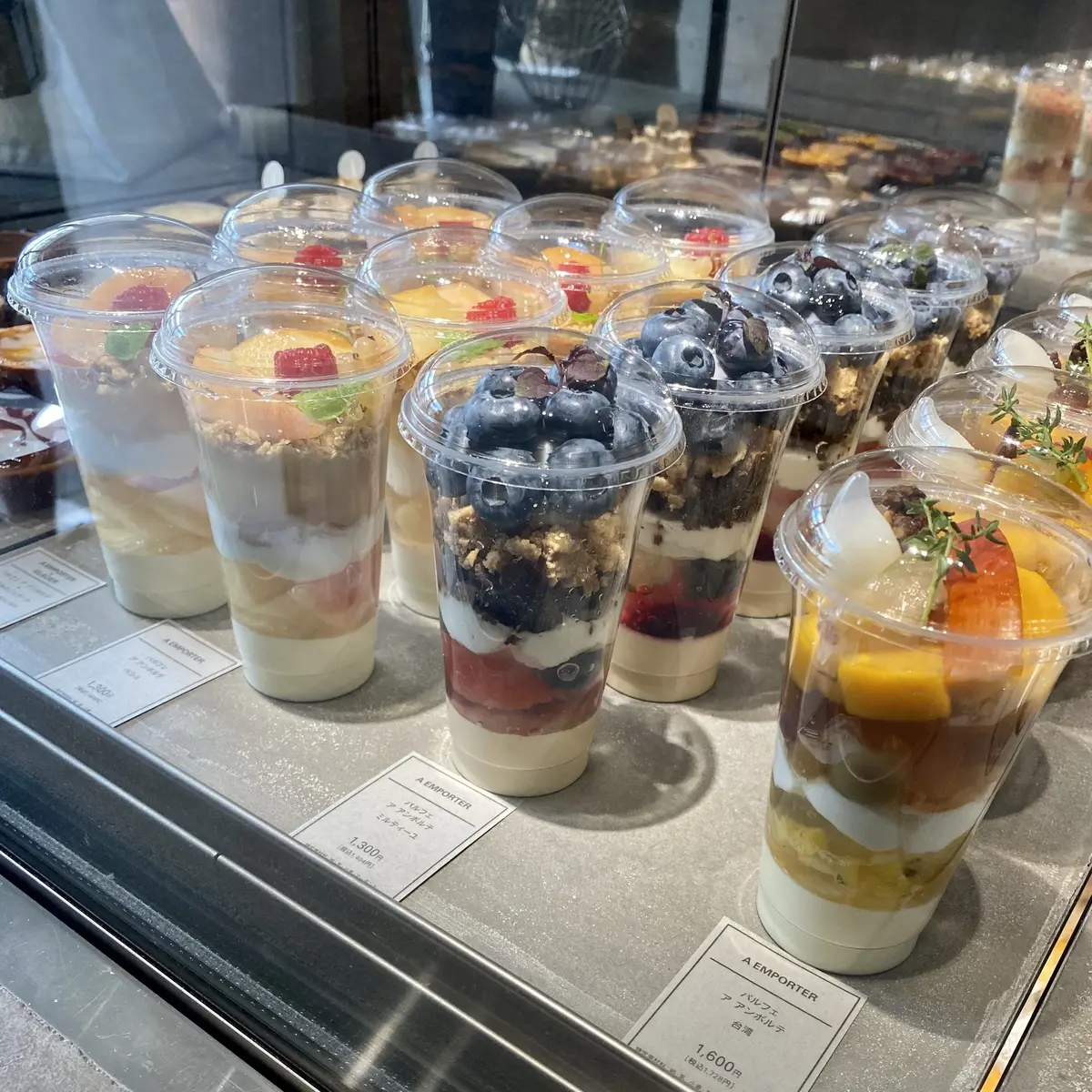 テイクアウトできるパフェ