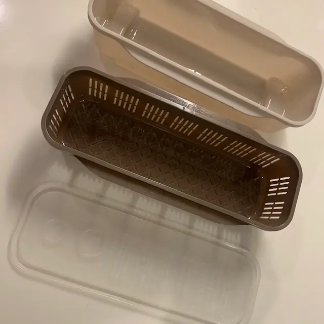 3COINSのパスタメーカーは３つのパーツでできている