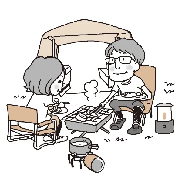 アウトドア慣れしておく